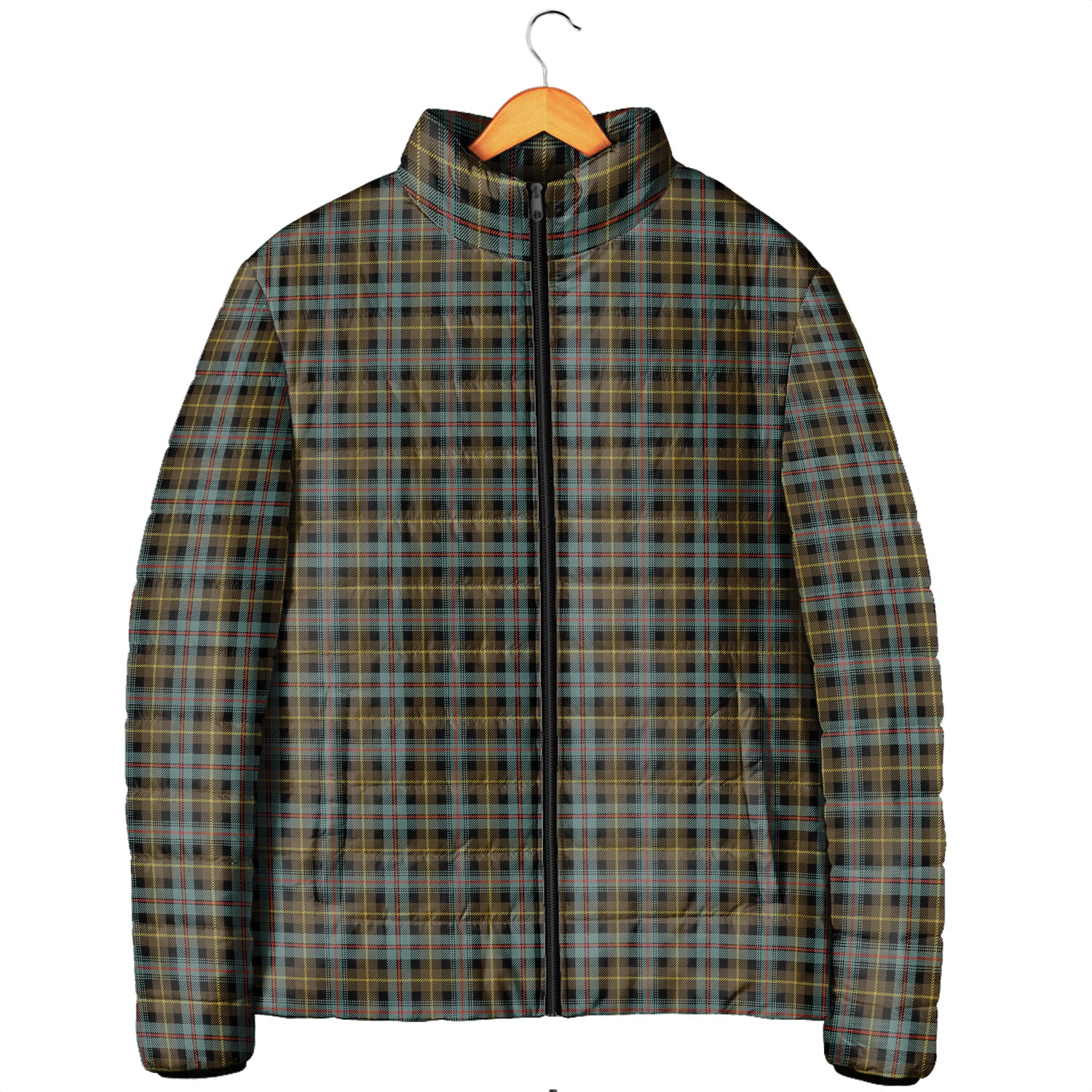 Farquharson Weathered Tartan Padded Jacket Men's Padded Jacket - Tartan Vibes Clothing