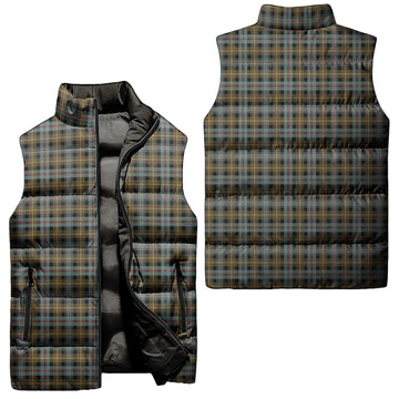 Farquharson Weathered Tartan Sleeveless Puffer Jacket