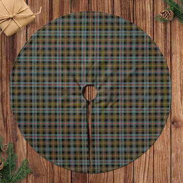 Farquharson Weathered Tartan Christmas Tree Skirt