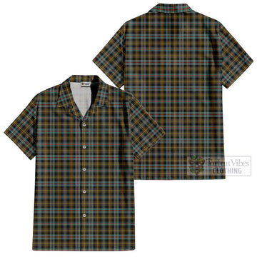 Farquharson Weathered Tartan Cotton Hawaiian Shirt