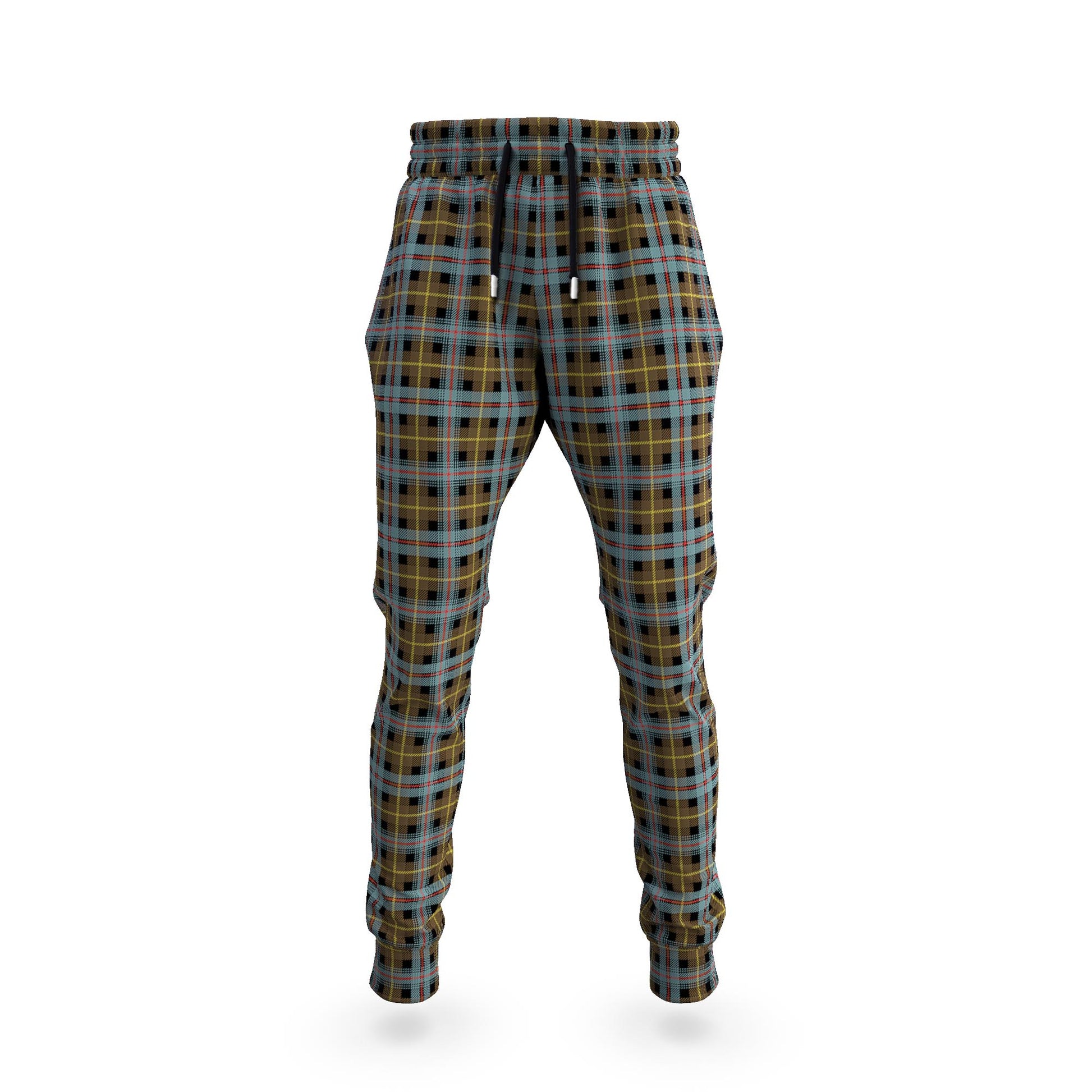 Farquharson Weathered Tartan Joggers Pants 5XL - Tartan Vibes Clothing