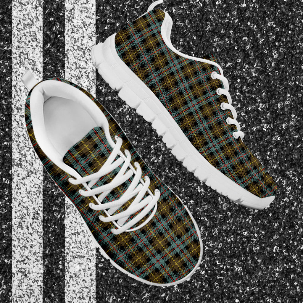 Farquharson Weathered Tartan Sneakers - Tartan Vibes Clothing