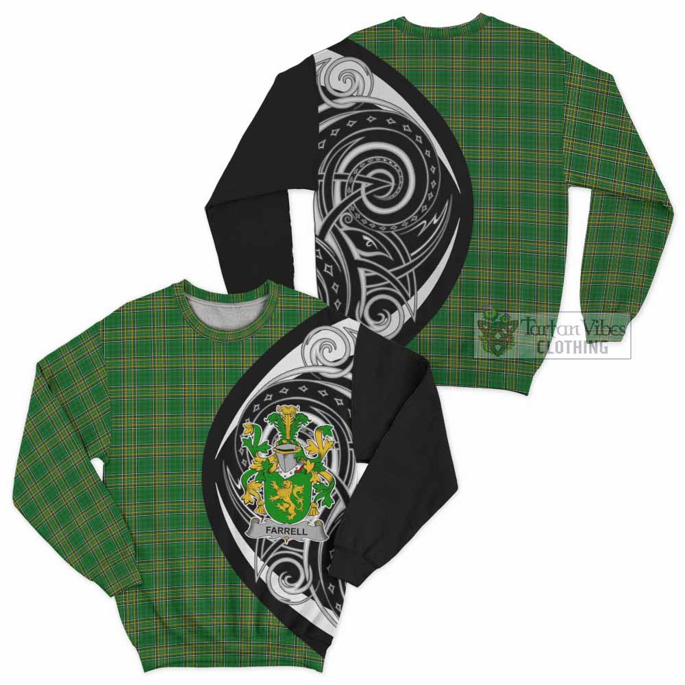 Farrell Irish Clan Sweatshirt Celtic Circle Style - Tartan Vibes Clothing