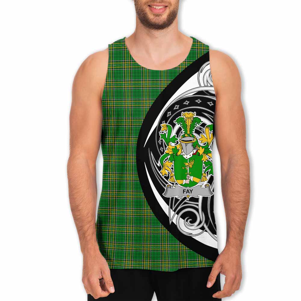Fay Irish Clan Men's Tank Top Celtic Circle Style Men - Tartan Vibes Clothing