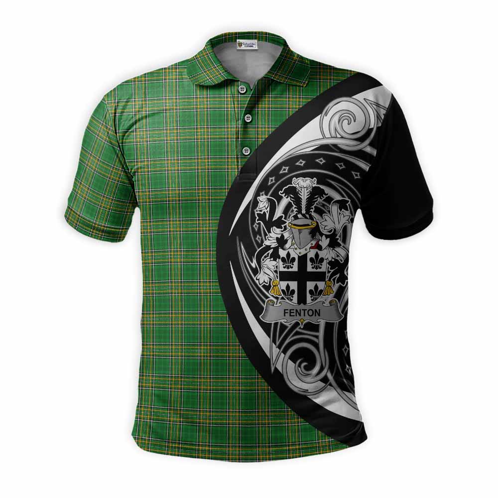 Fenton Irish Clan Polo Shirt Celtic Circle Style Kid - Tartan Vibes Clothing