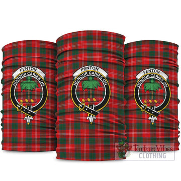 Fenton Tartan Neck Gaiters, Tartan Bandanas, Tartan Head Band with Family Crest