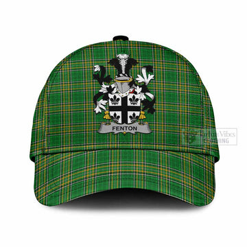 Fenton Irish Clan Tartan Classic Cap with Coat of Arms