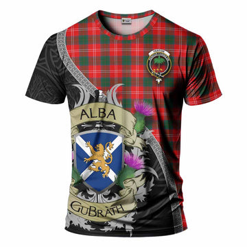 Fenton Tartan Family Crest T-Shirt Lion Rampant Royal Thistle Shield Celtic Inspired Kid's Shirt - Tartan Vibes Clothing