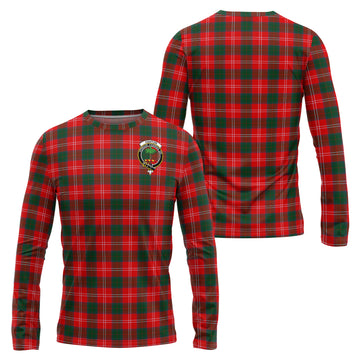 Fenton Tartan Long Sleeve T-Shirt with Family Crest