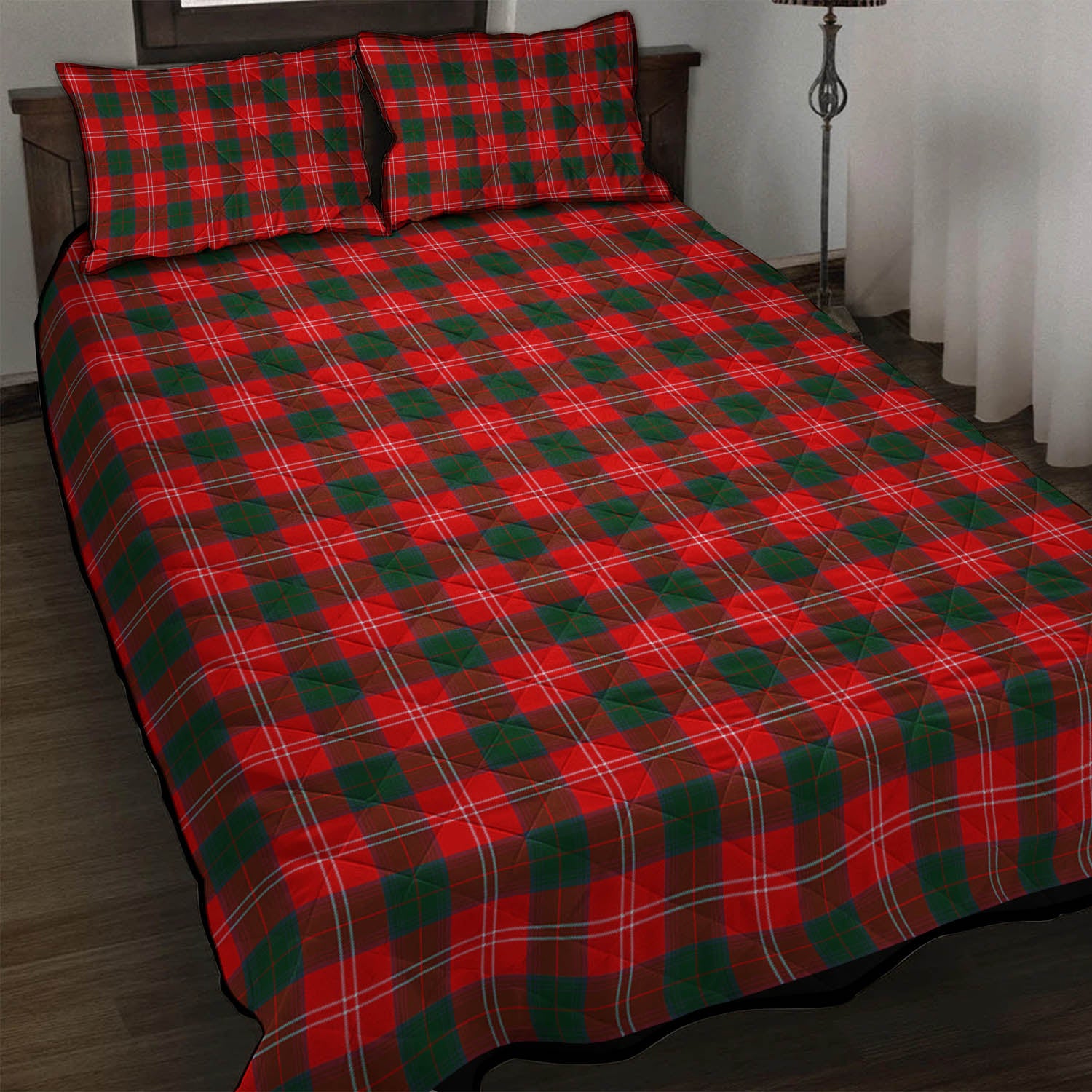 Fenton Tartan Quilt Bed Set - Tartan Vibes Clothing