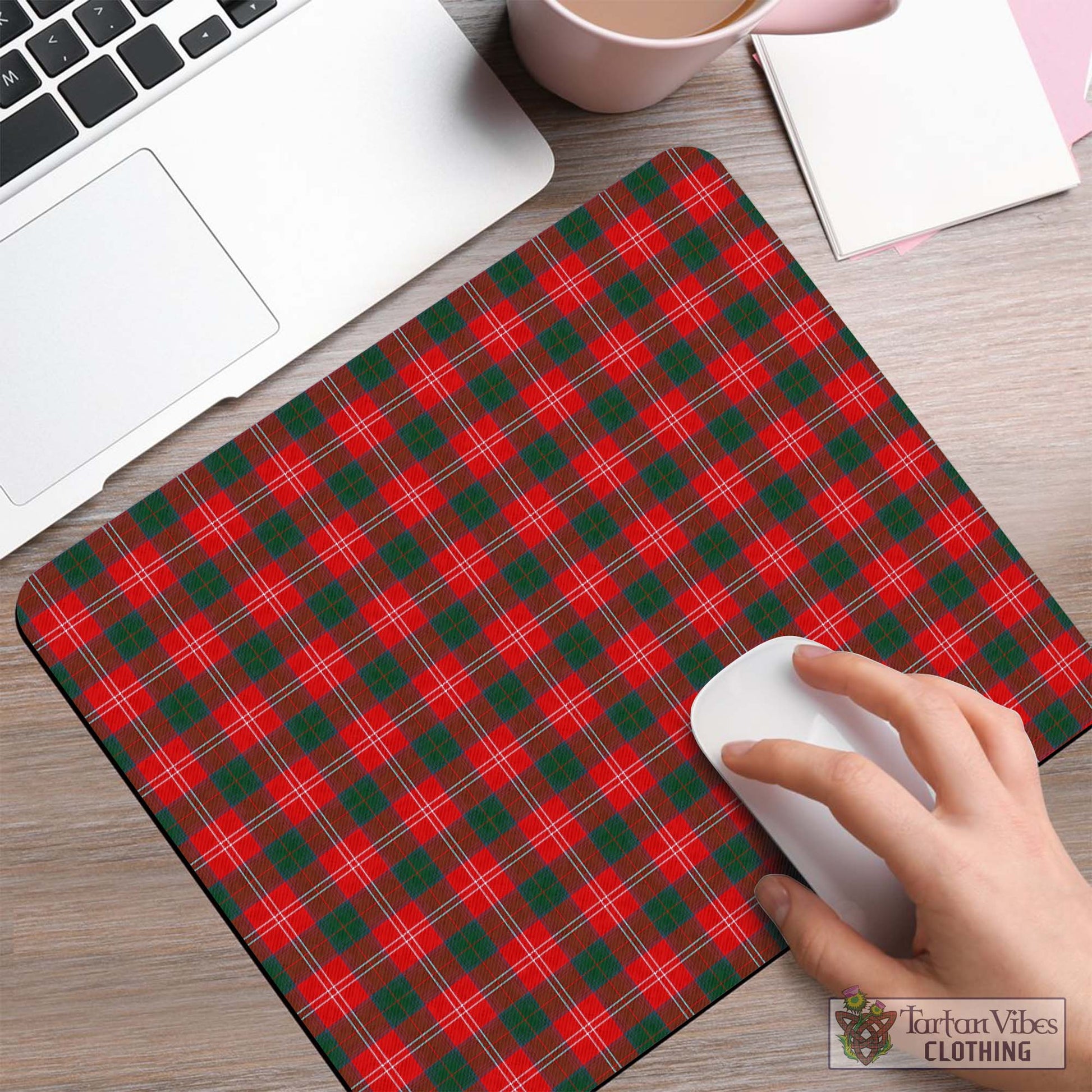 Tartan Vibes Clothing Fenton Tartan Mouse Pad