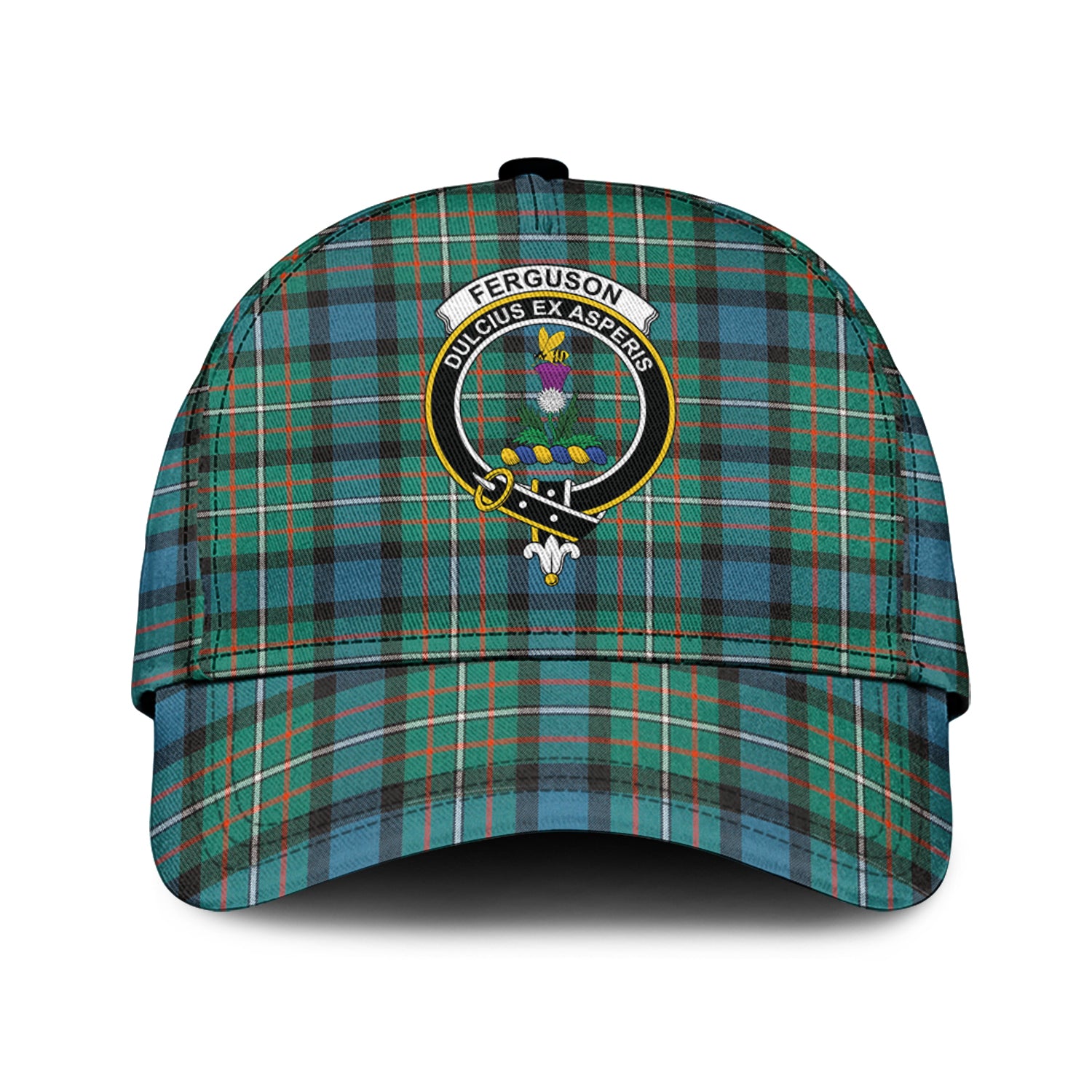 Ferguson (Fergusson) Tartan Classic Cap with Family Crest Classic Cap Universal Fit - Tartan Vibes Clothing