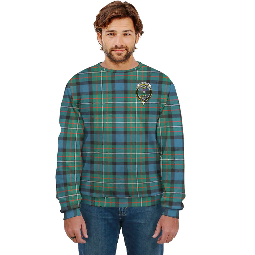 Ferguson (Fergusson) Tartan Sweatshirt with Family Crest Unisex - Tartan Vibes Clothing