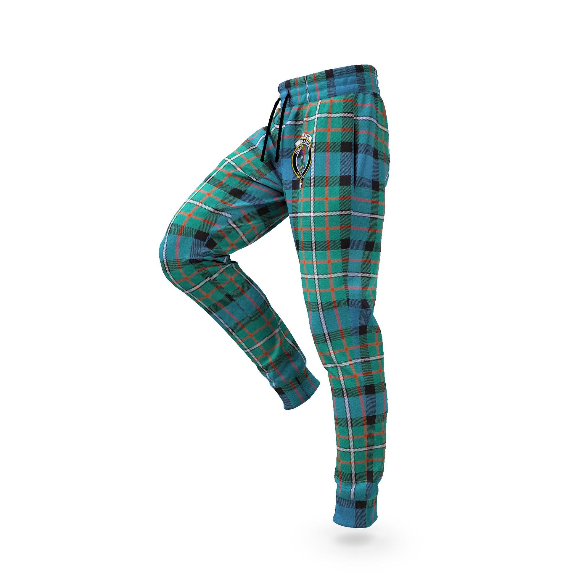 Ferguson (Fergusson) Tartan Joggers Pants with Family Crest S - Tartan Vibes Clothing