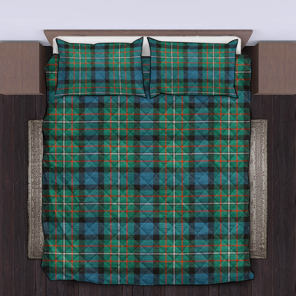 Ferguson (Fergusson) Tartan Quilt Bed Set King - Tartan Vibes Clothing