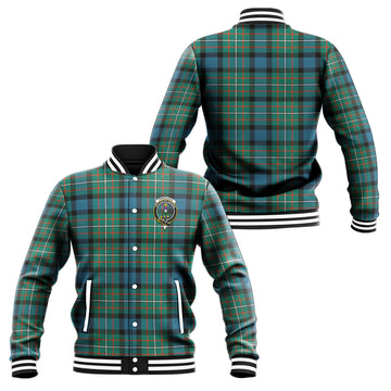 Ferguson (Fergusson) Tartan Baseball Jacket with Family Crest