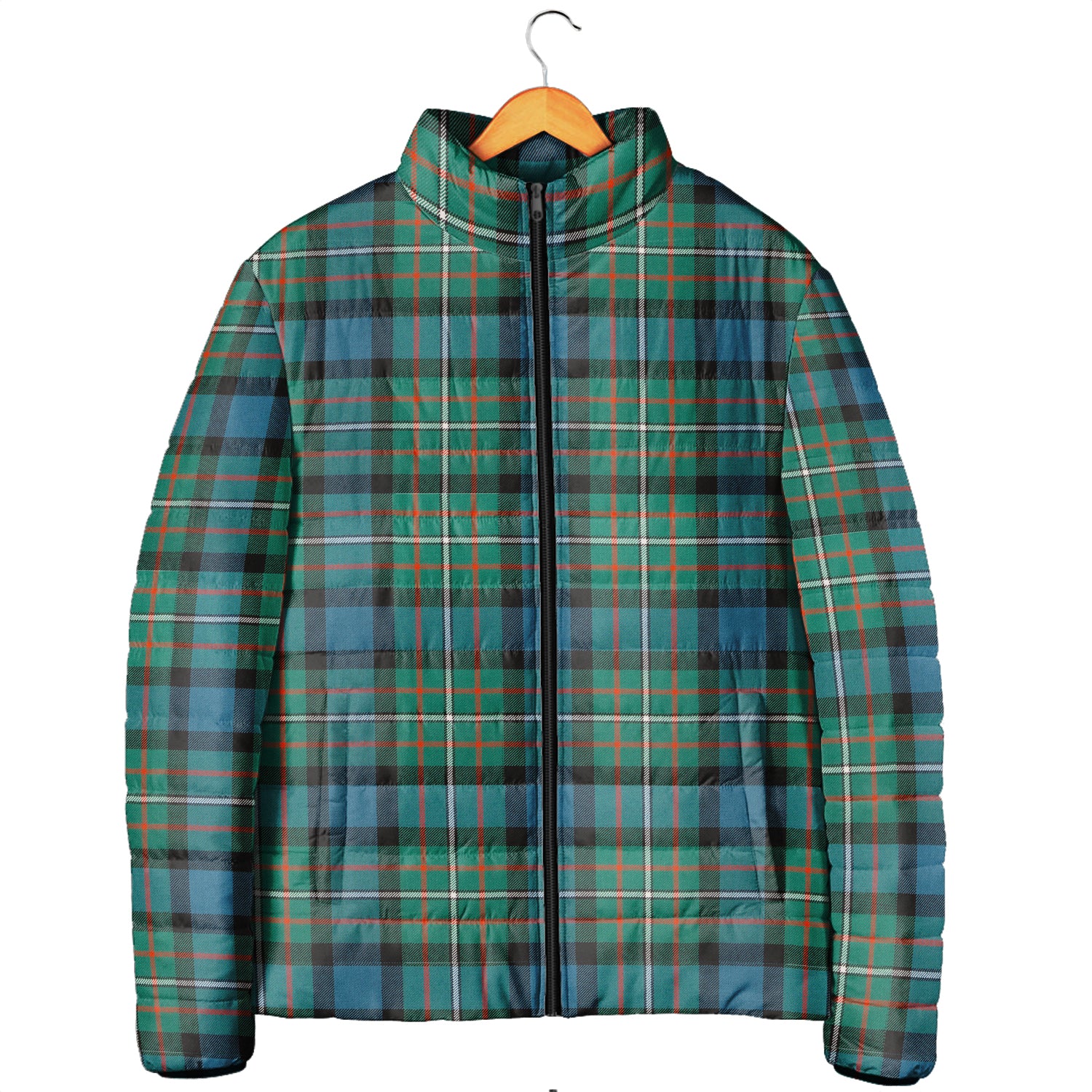 Ferguson (Fergusson) Tartan Padded Jacket Men's Padded Jacket - Tartan Vibes Clothing