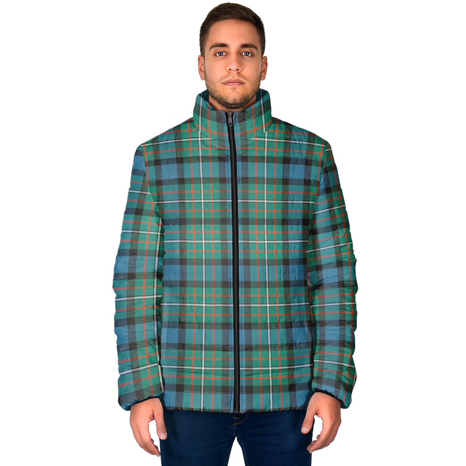 Ferguson (Fergusson) Tartan Padded Jacket - Tartan Vibes Clothing