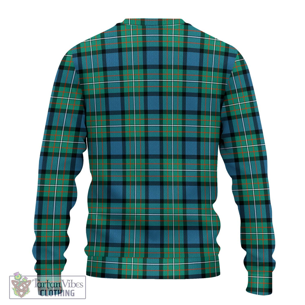 Ferguson (Fergusson) Tartan Knitted Sweater with Family Crest DNA In Me Style - Tartanvibesclothing Shop