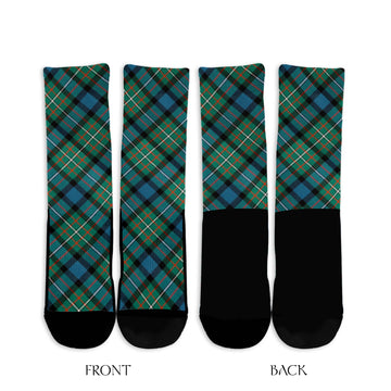 Ferguson (Fergusson) Tartan Crew Socks Cross Tartan Style