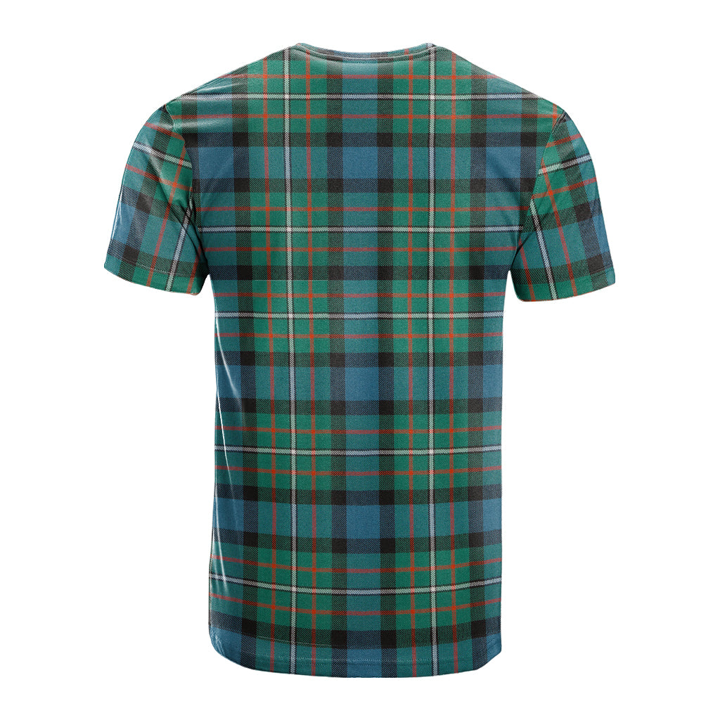 Ferguson (Fergusson) Tartan T-Shirt with Family Crest - Tartan Vibes Clothing