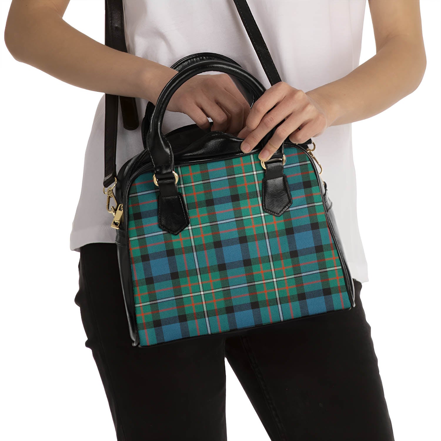Ferguson Ancient Tartan Shoulder Handbags - Tartanvibesclothing
