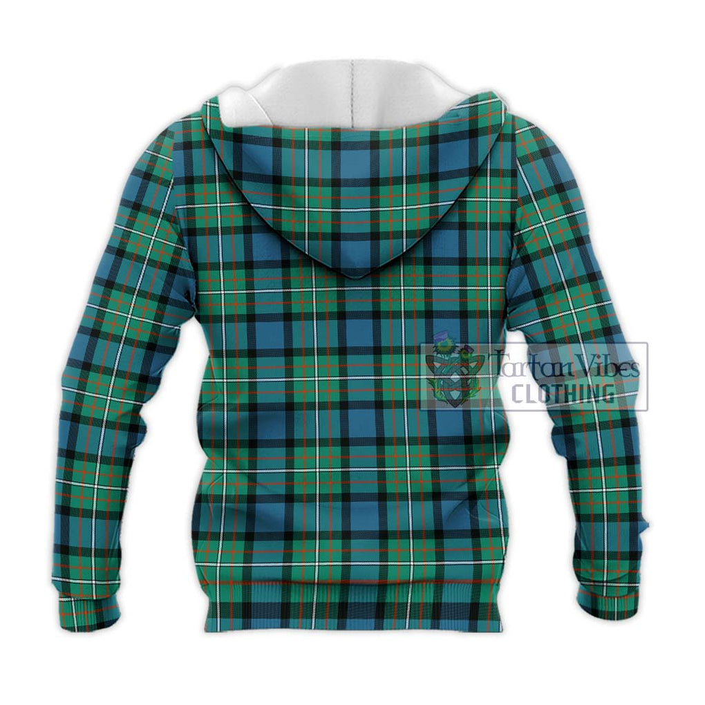 Ferguson (Fergusson) Tartan Knitted Hoodie with Family Crest DNA In Me Style - Tartanvibesclothing Shop