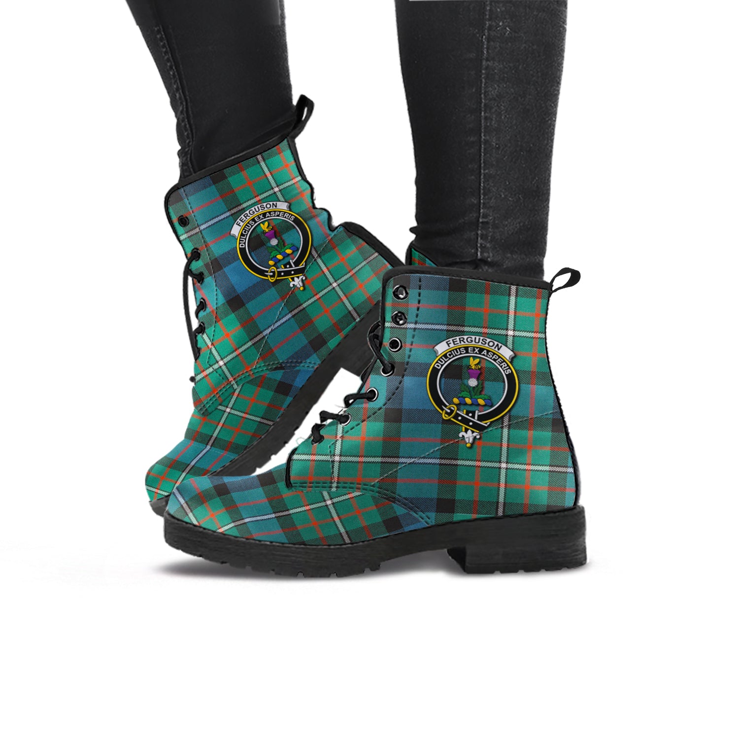 ferguson-ancient-tartan-leather-boots-with-family-crest