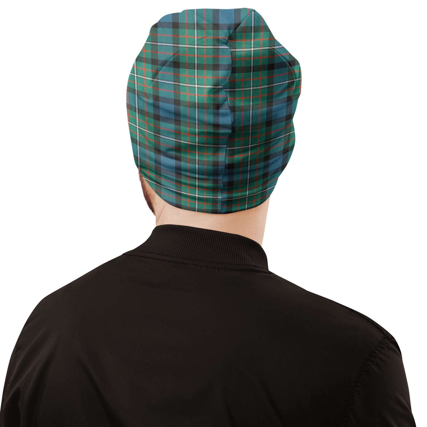 Ferguson (Fergusson) Tartan Beanies Hat with Family Crest - Tartan Vibes Clothing