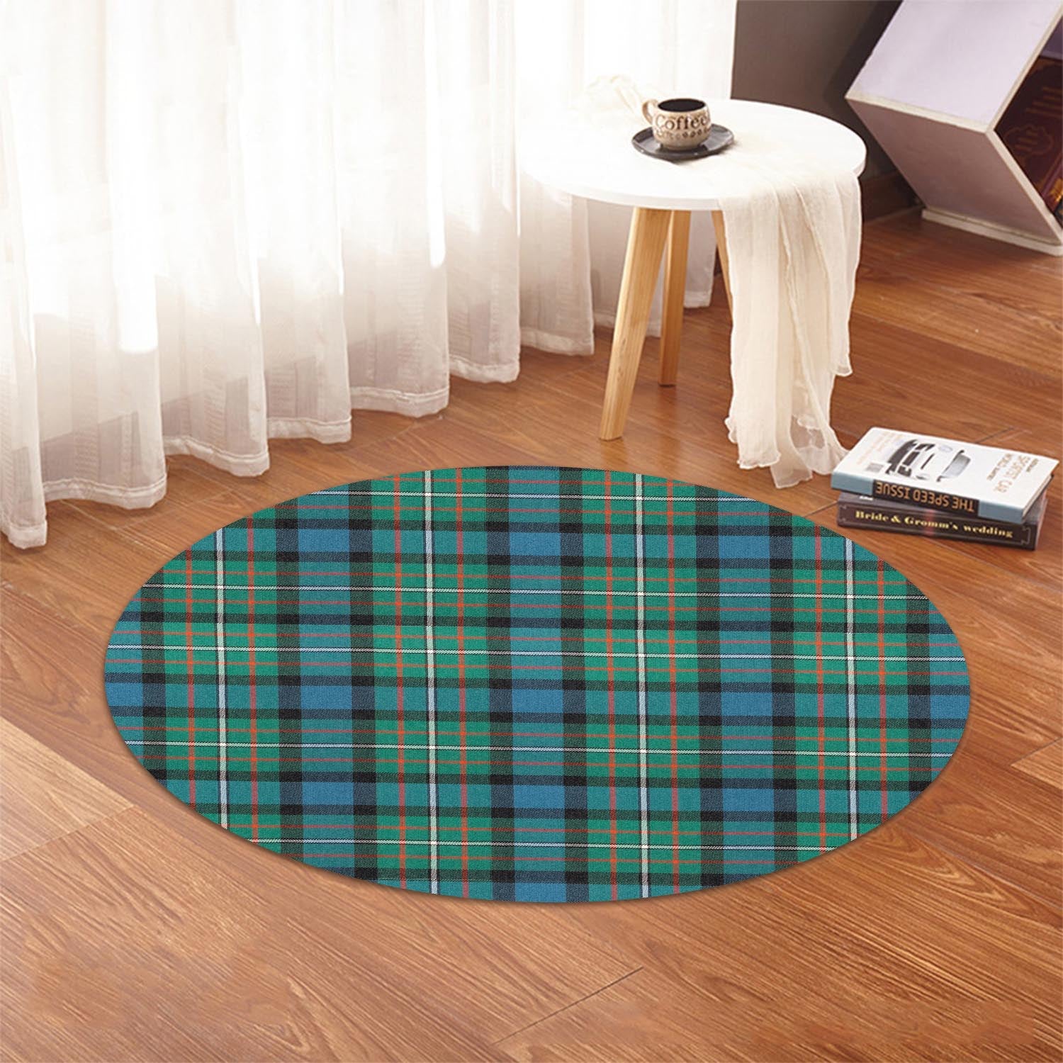Ferguson (Fergusson) Tartan Round Rug - Tartan Vibes Clothing