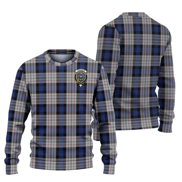 Ferguson Dress Tartan Ugly Sweater with Family Crest