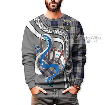 Ferguson Dress Tartan Sweatshirt with Epic Bagpipe Style