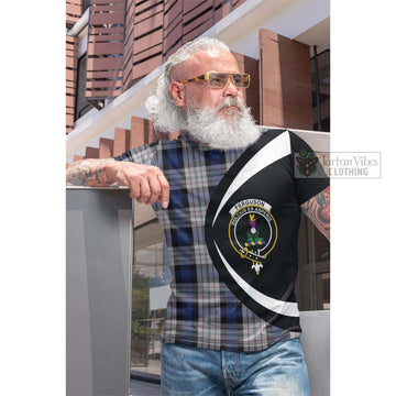 Ferguson Dress Tartan Cotton T-shirt with Family Crest Circle Style