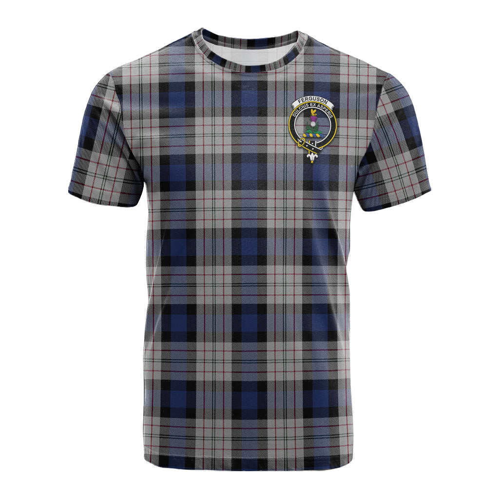 Ferguson Dress Tartan T-Shirt with Family Crest - Tartan Vibes Clothing