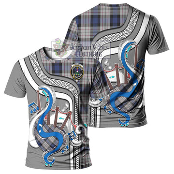 Ferguson Dress Tartan T-Shirt with Epic Bagpipe Style