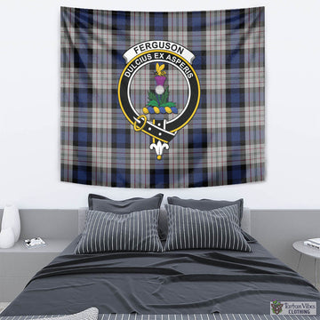 Ferguson Dress Tartan Tapestry Wall Hanging and Home Decor for Room with Family Crest