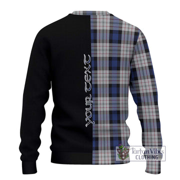 Ferguson Dress Tartan Ugly Sweater with Family Crest and Half Of Me Style