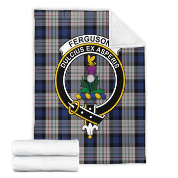 Ferguson Dress Tartan Blanket with Family Crest