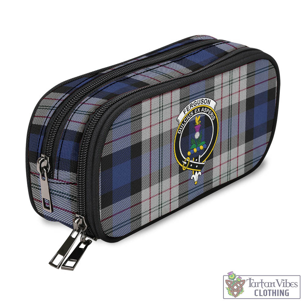 Tartan Vibes Clothing Ferguson Dress Tartan Pen and Pencil Case with Family Crest