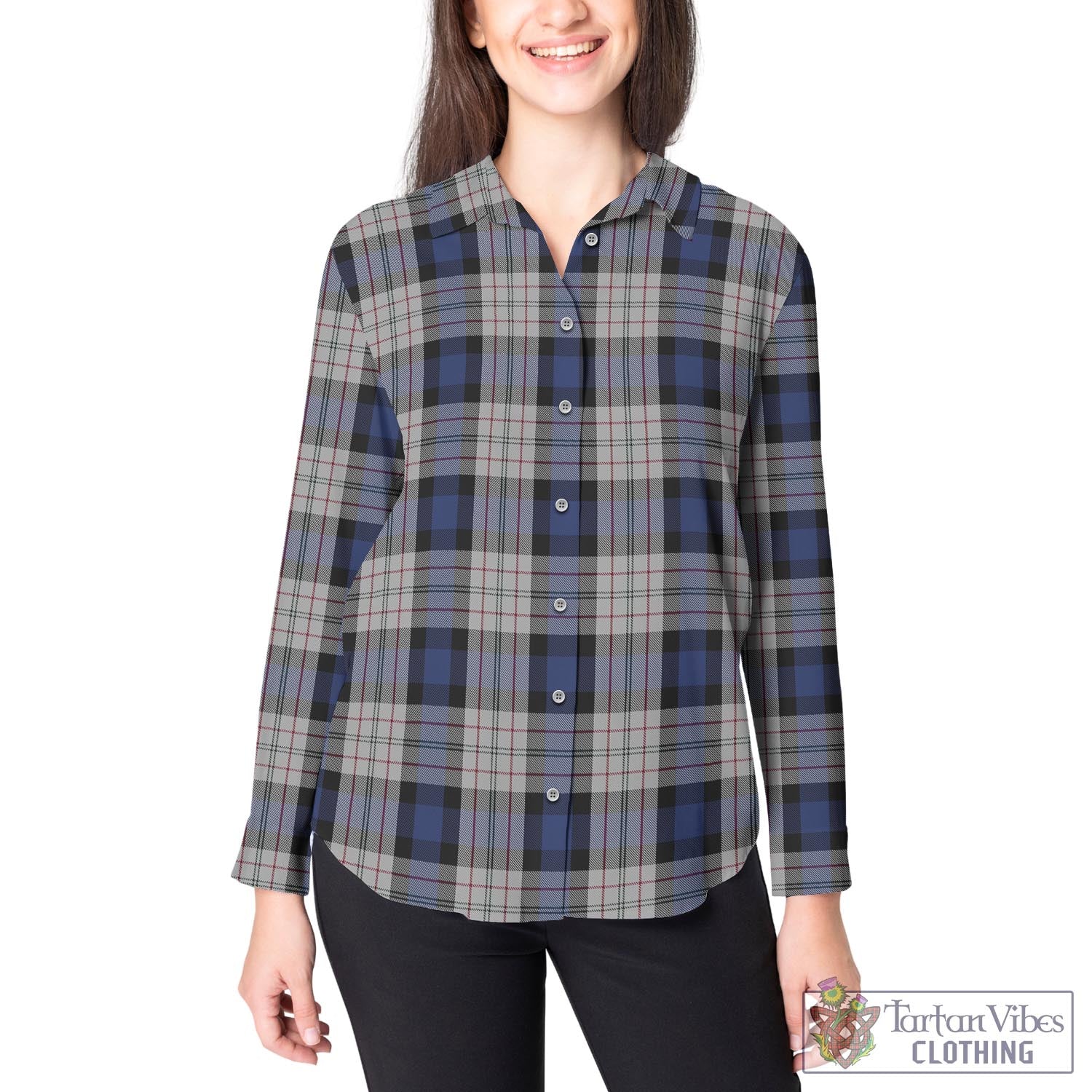 Ferguson Dress Tartan Womens Casual Shirt