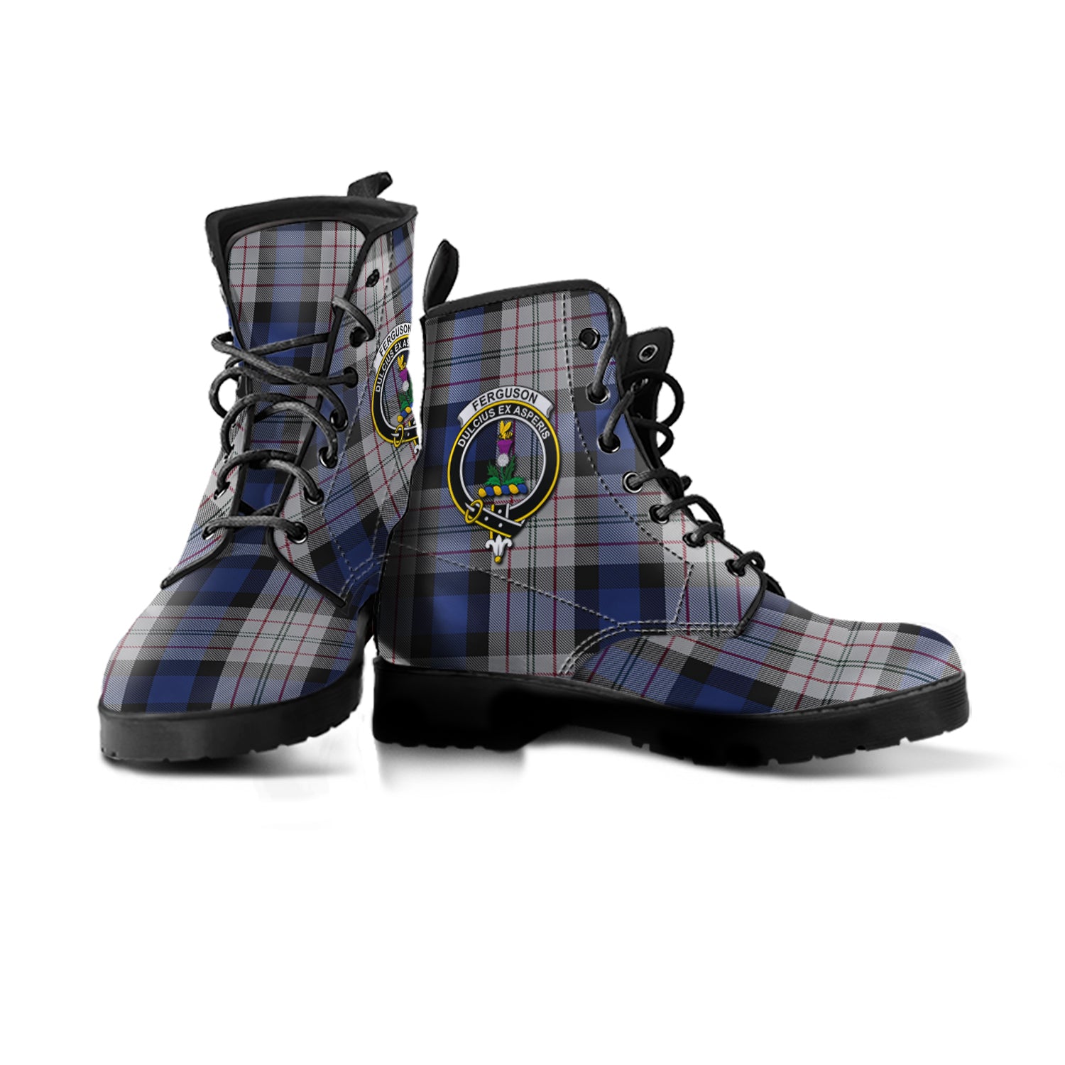 ferguson-dress-tartan-leather-boots-with-family-crest