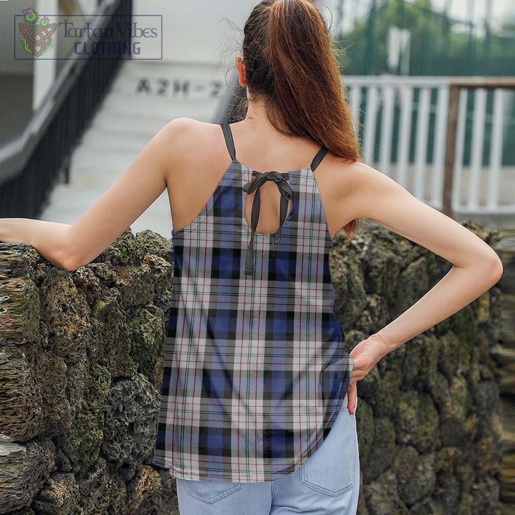 Tartan Vibes Clothing Ferguson Dress Tartan Loose Halter Neck Camisole