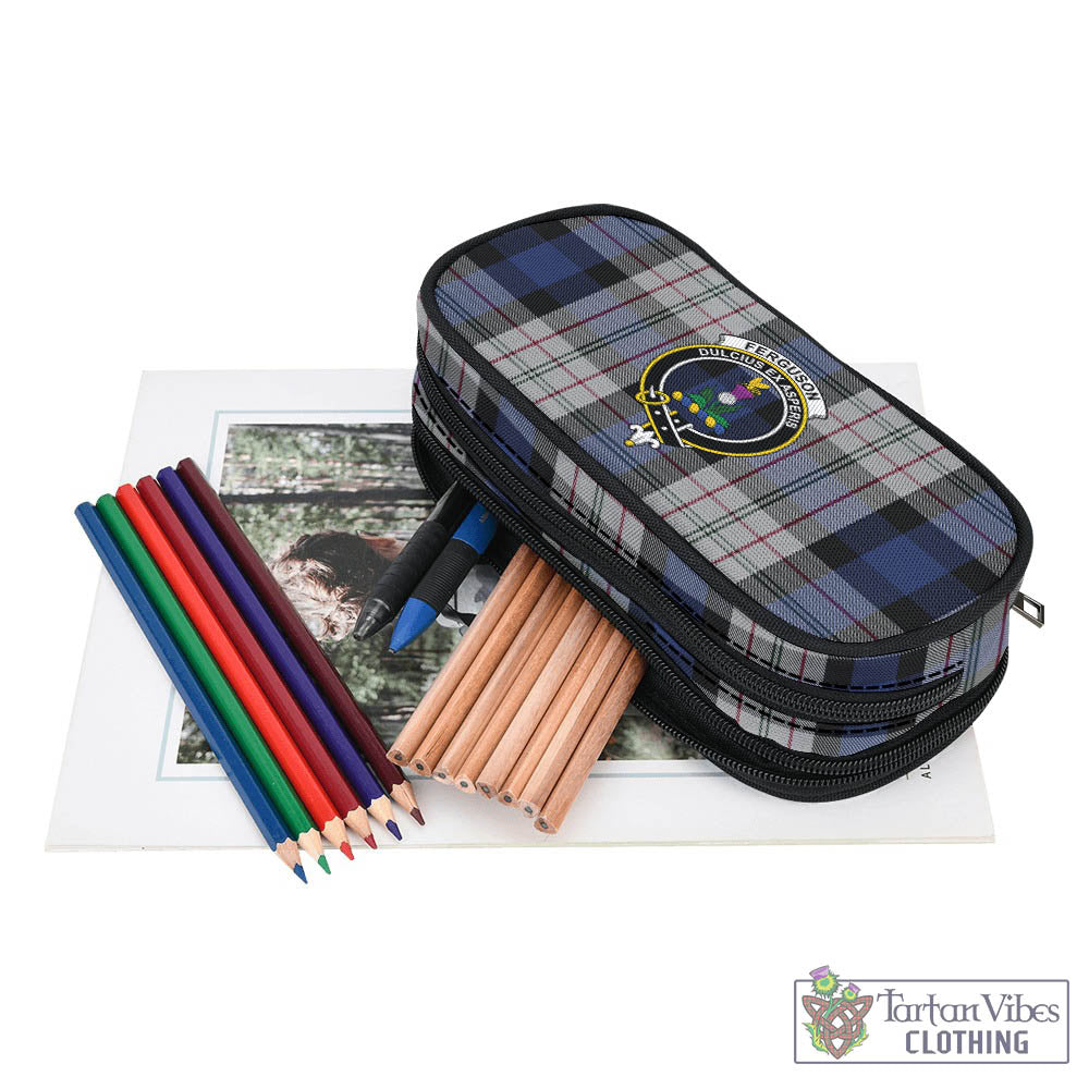 Tartan Vibes Clothing Ferguson Dress Tartan Pen and Pencil Case with Family Crest