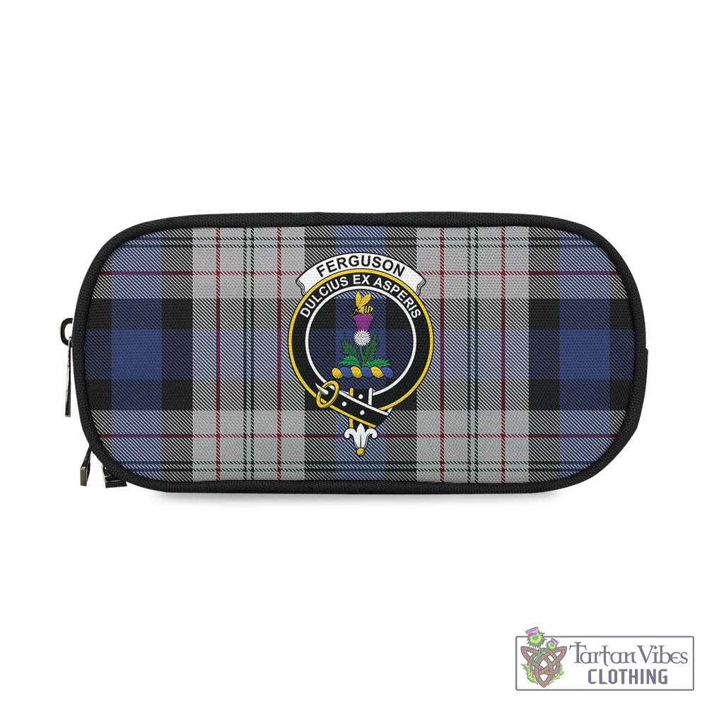 Tartan Vibes Clothing Ferguson Dress Tartan Pen and Pencil Case with Family Crest