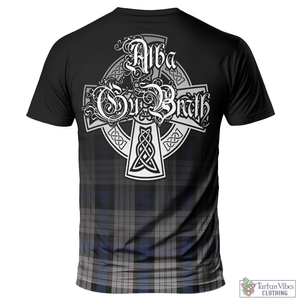 Tartan Vibes Clothing Ferguson Dress Tartan T-Shirt Featuring Alba Gu Brath Family Crest Celtic Inspired