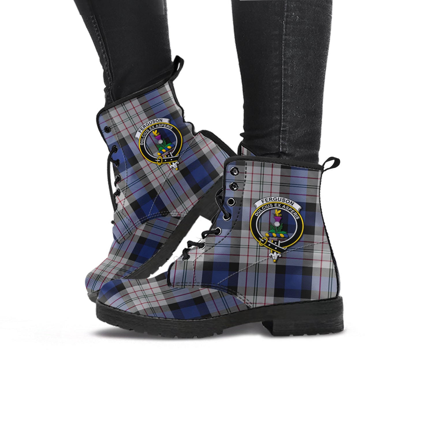 ferguson-dress-tartan-leather-boots-with-family-crest