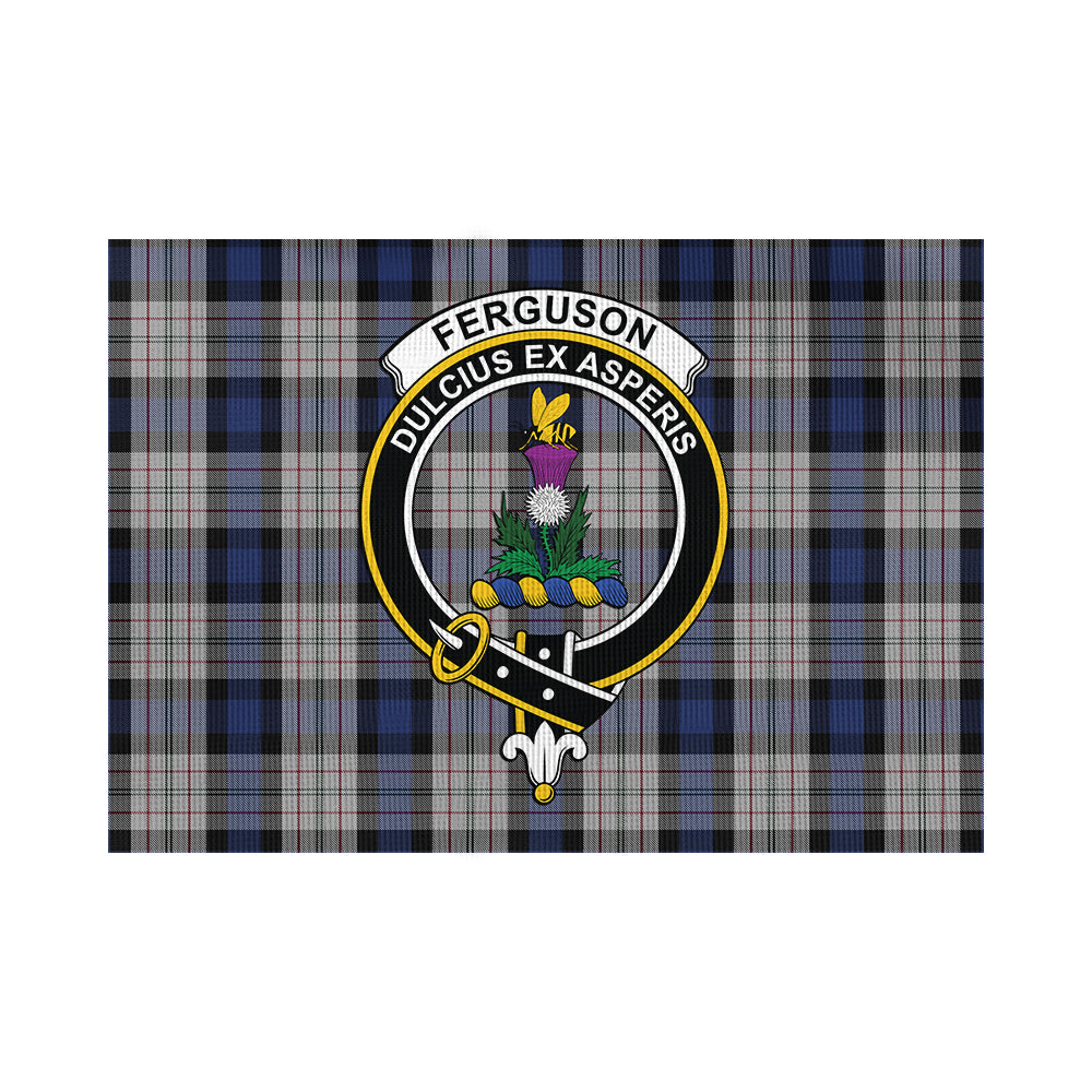 Ferguson Dress Tartan Flag with Family Crest - Tartan Vibes Clothing