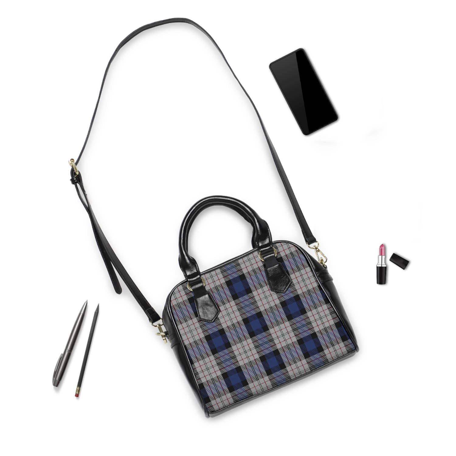 Ferguson Dress Tartan Shoulder Handbags - Tartanvibesclothing