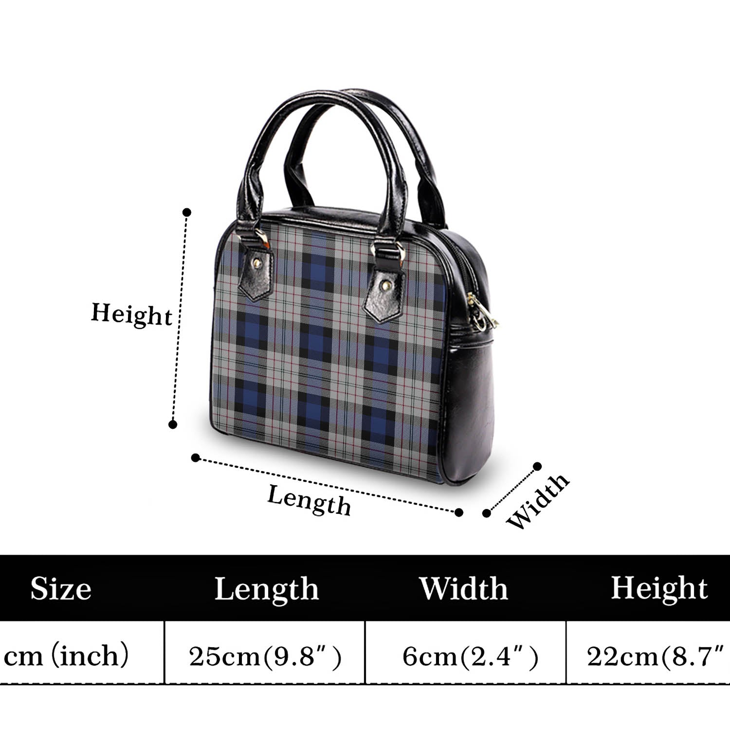 Ferguson Dress Tartan Shoulder Handbags - Tartanvibesclothing