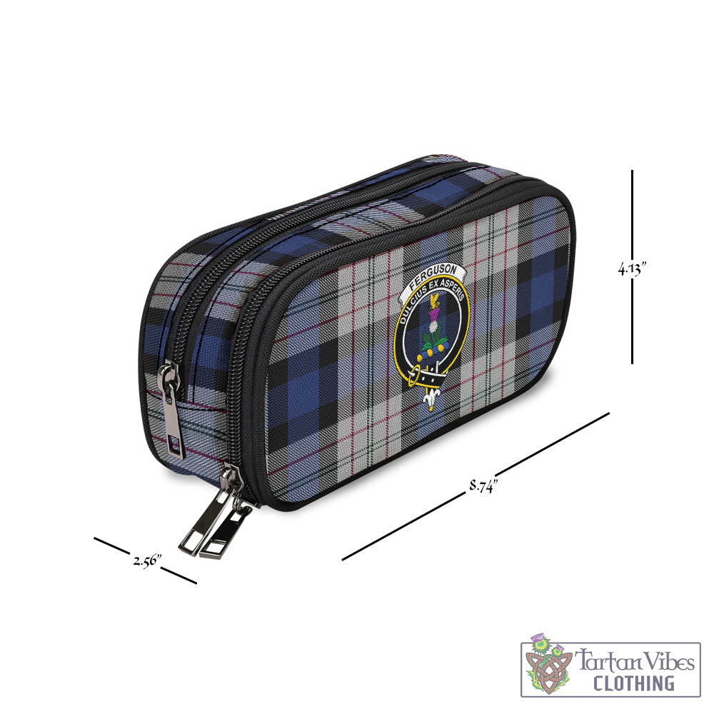 Tartan Vibes Clothing Ferguson Dress Tartan Pen and Pencil Case with Family Crest